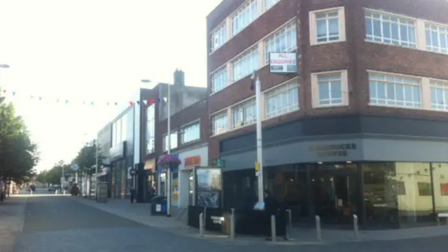 Lowestoft town centre