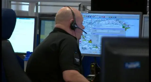 police call centre
