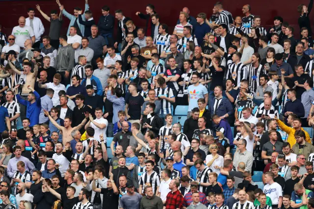 Newcastle United fans