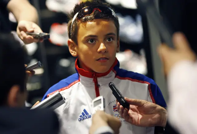 Tom Daley in 2008