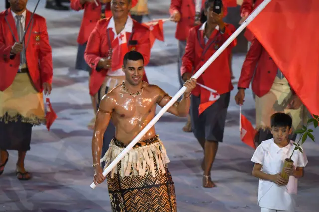 Tonga opening ceremony