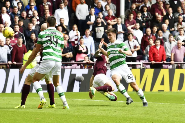 Hearts win a penalty