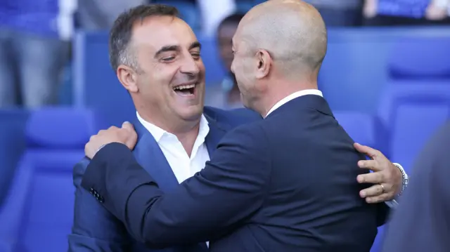 Carlos Carvalhal and Roberto Di Matteo