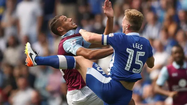 Rudy Gestede and Tom Lees