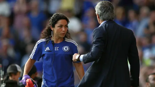 Eva Carneiro and Jose Mourinho