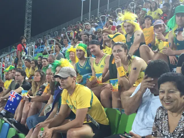 Australian fans