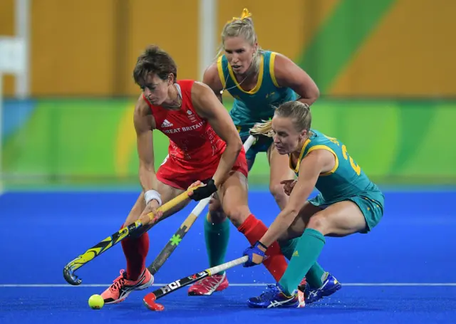 Hannah Macleod in action in Rio