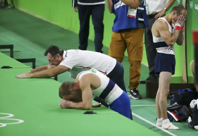 France team react to Said's injury