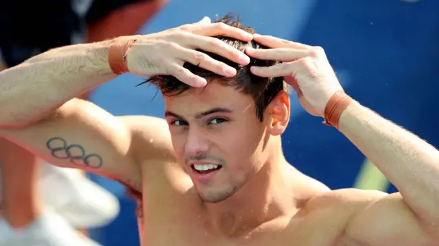 Tom Daley. Pic: Owen Humphreys/PA Wire