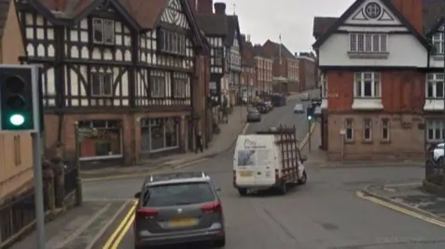 Junction of Compton and St Edwards Street