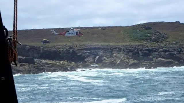 Rescue scene. Pic: Andy Howell
