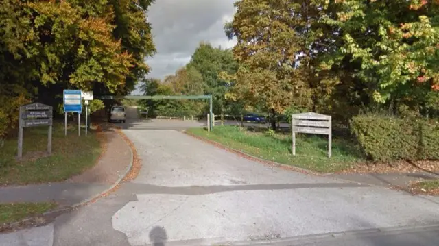 Mill Green Nature Reserve entrance in Cannock
