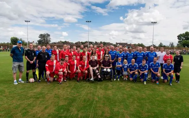 Newmarket Town match for Shaun Whiter and Joey Abbs