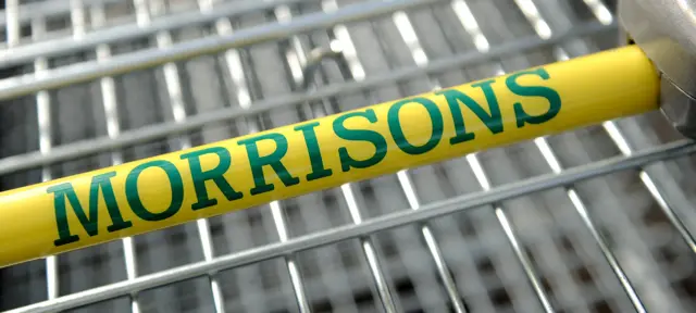 Morrisons shopping trolley