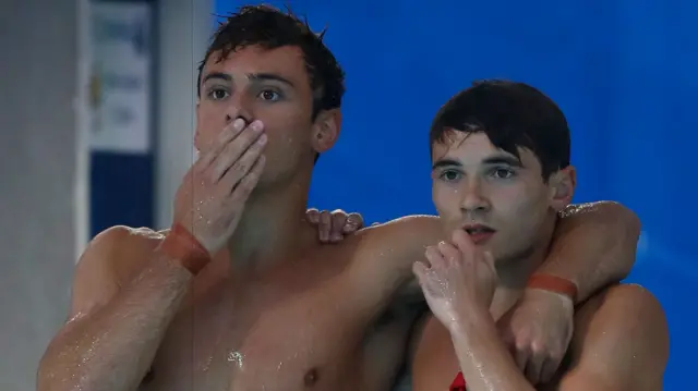 Tom Daley (left) and Daniel Goodfellow