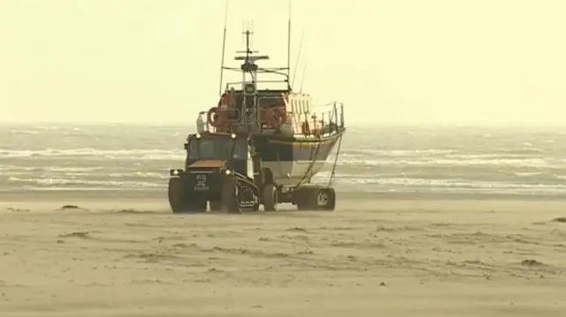 Coastguard's boat