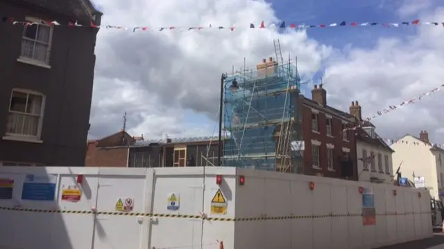 Construction under way in Stony Stratford