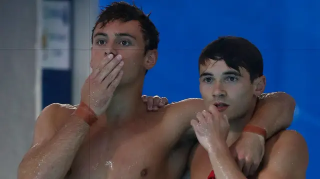 Tom Daley (left) and Dan Goodfellow