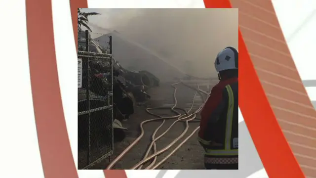 St Erth fire. Pic: Hayle Fire Station