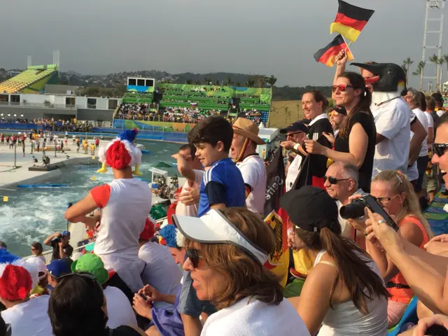 France and Germany fans