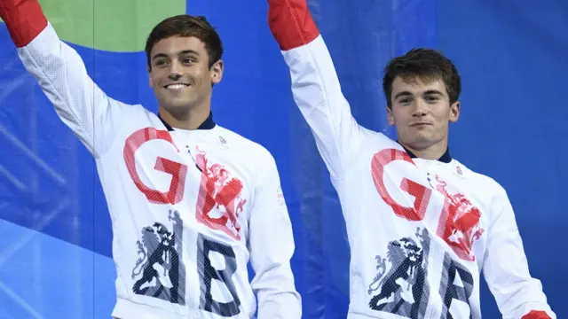 Tom Daley and Dan Goodfellow