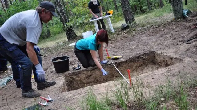 Caroline Sturdy Colls at the Treblinka death camp in Poland