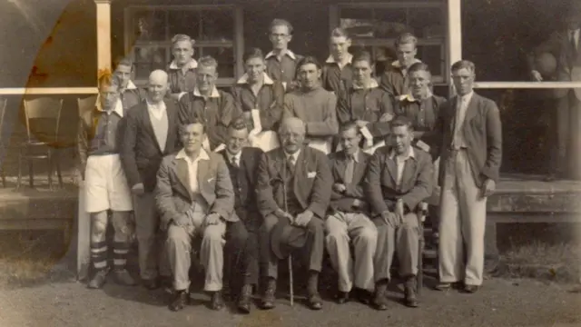 Norman Smith as a Leiston Town player