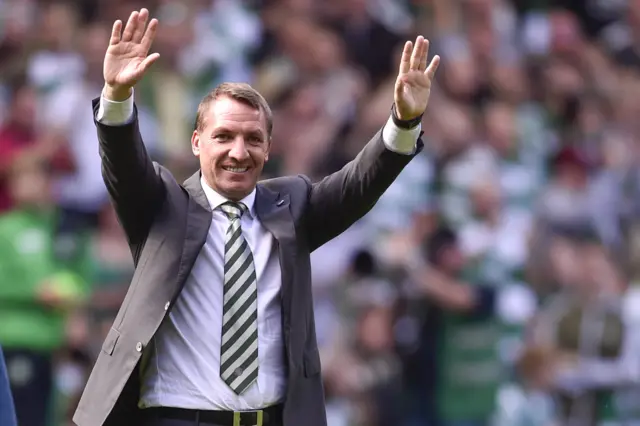 Celtic manager Brendan Rodgers