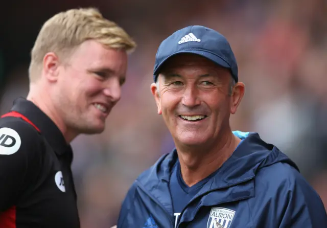 Tony Pulis Eddie Howe