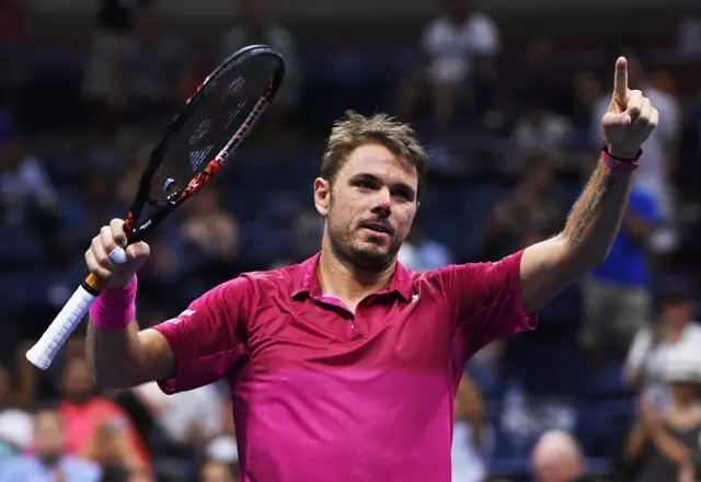 Stan Wawrinka of Switzerland