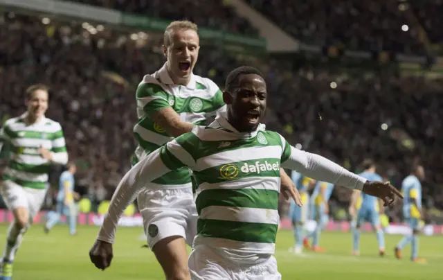 Leigh Griffiths and Moussa Dembele