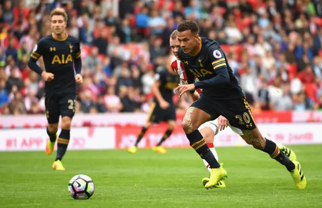 Dele Alli in action