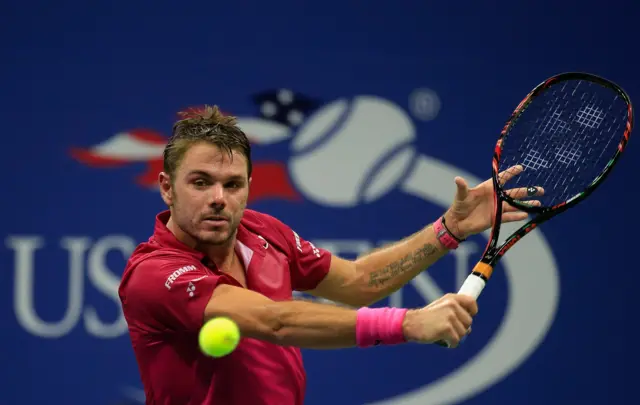 Stan Wawrinka of Switzerland