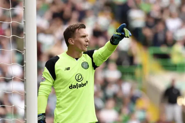 Celtic goalkeeper Dorus de Vries