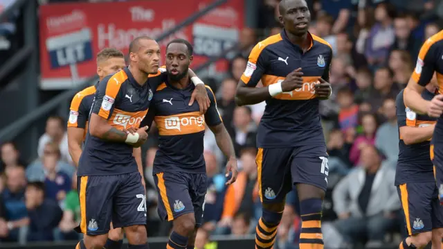 Newcastle celebrate