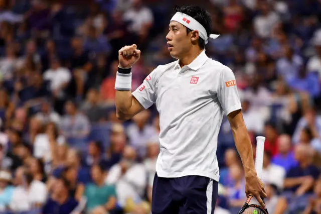 Kei Nishikori of Japan