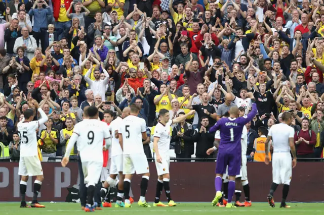 Watford celebrate