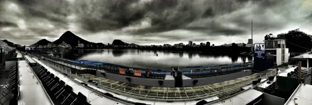 Lagoa rowing lake at Rio Paralympics