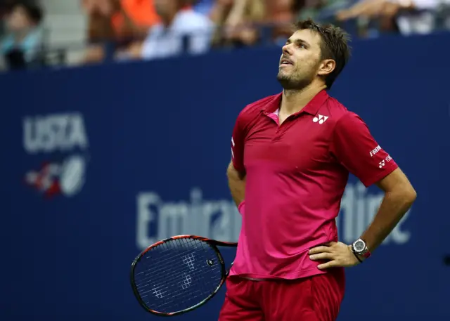 Stan Wawrinka of Switzerland