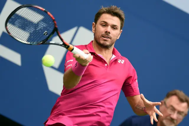 Stan Wawrinka of Switzerland