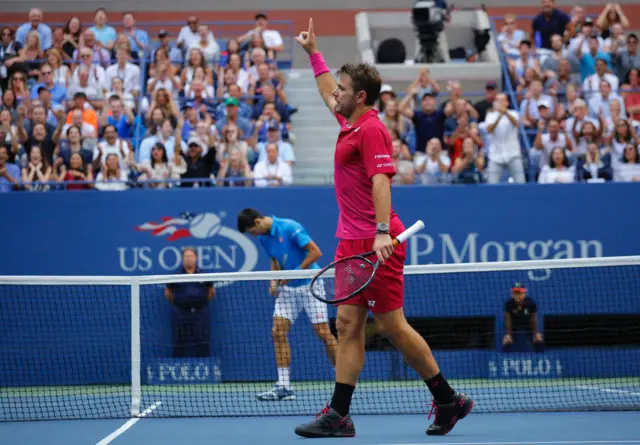 Stan Wawrinka of Switzerland