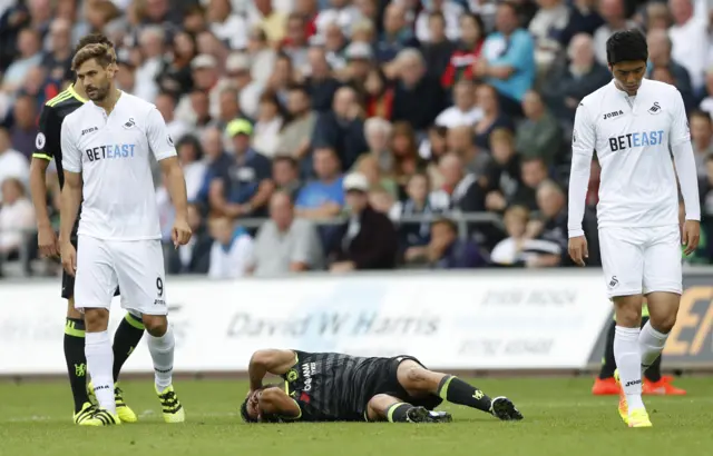 Costa on the ground