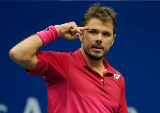 Stan Wawrinka of Switzerland