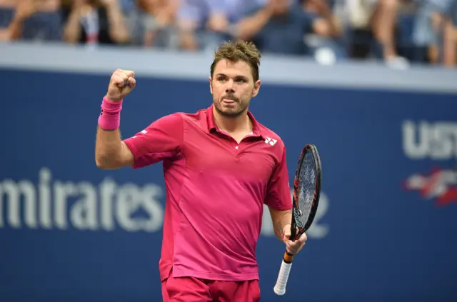 Stan Wawrinka of Switzerland