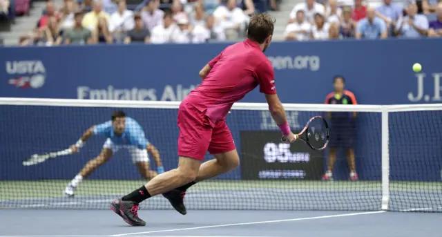 Stan Wawrinka of Switzerland