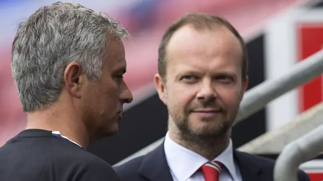 Jose Mourinho and Ed Woodward