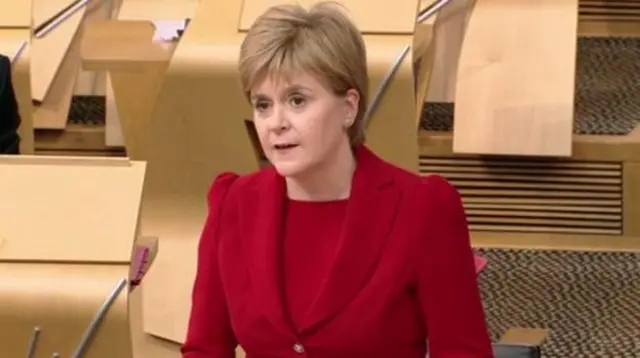 Nicola Sturgeon delivers her programme for government