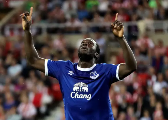 Lukaku celebrates