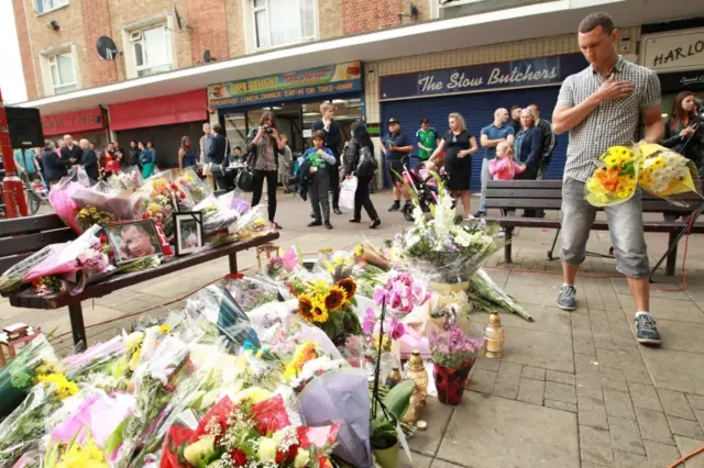 Flowers in Harlow