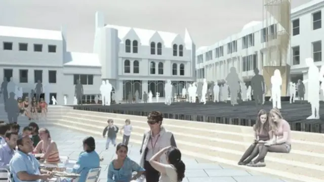 Artist's impression of Cornhill